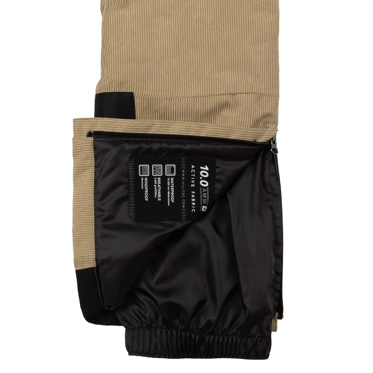 Skianzug Jungen Cord beige Gr. 128-176