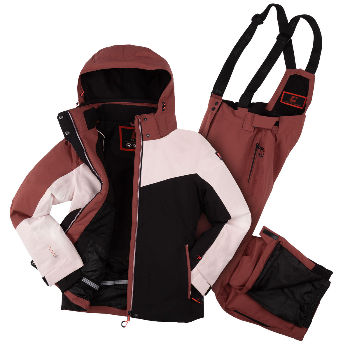 Skianzug Damen altrosa Gr. 36-50