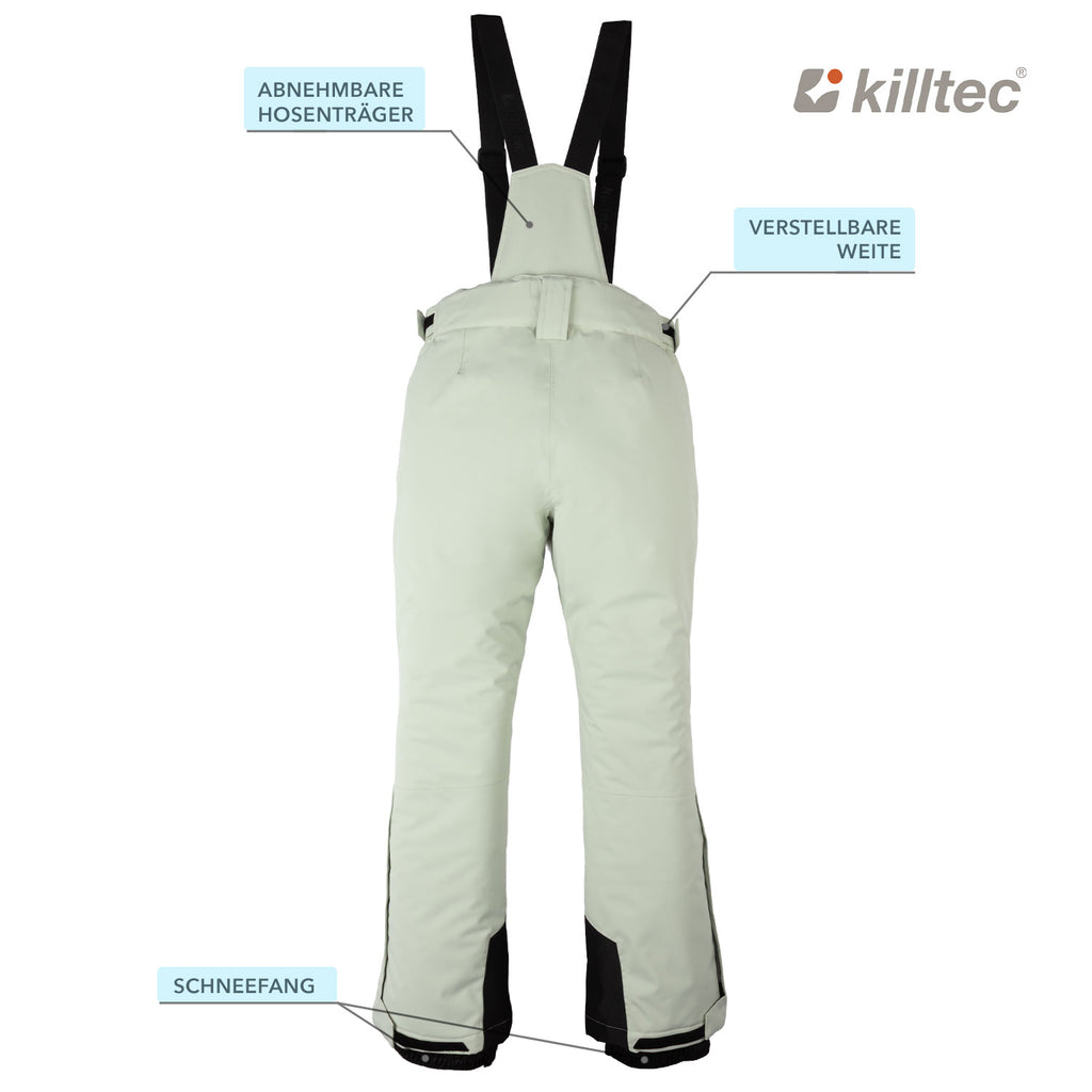 Skianzug Damen salbeigrün hellblau Gr. 36-46