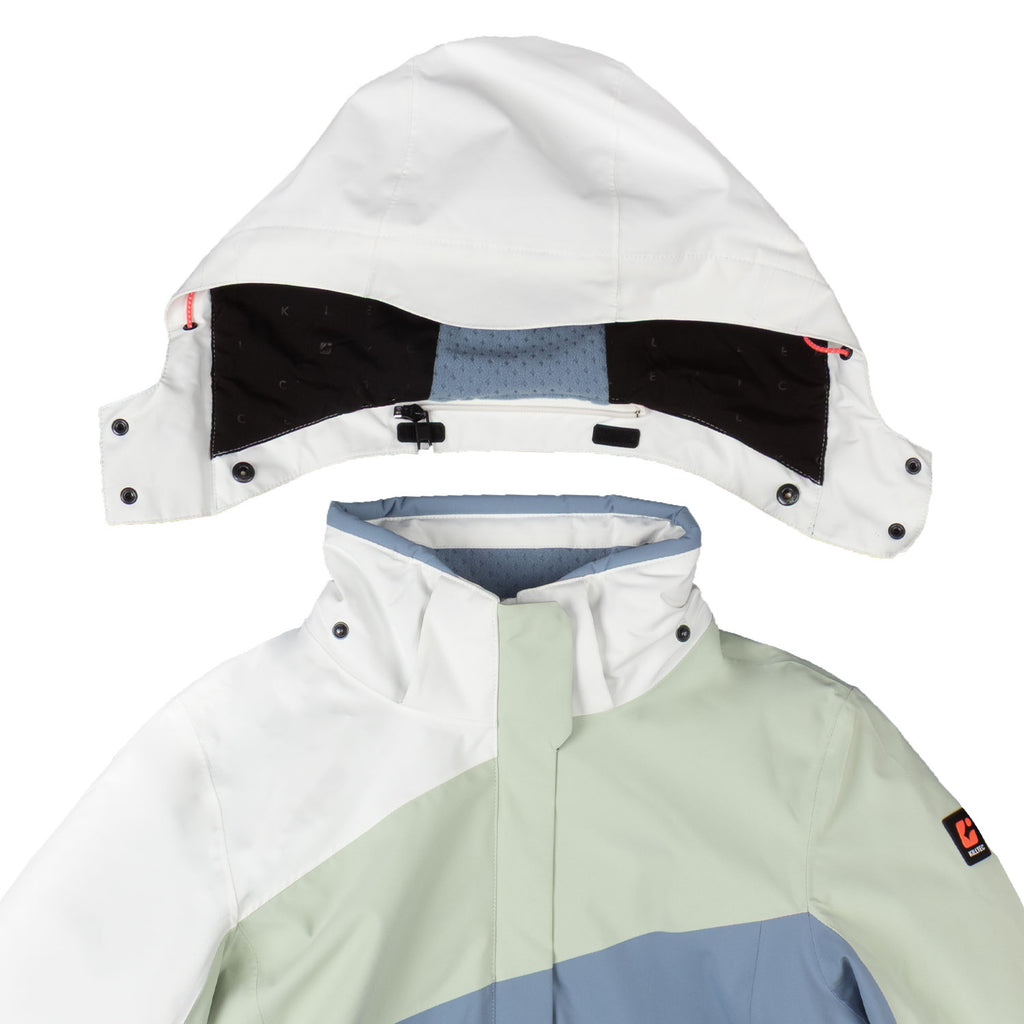 Skianzug Damen salbeigrün hellblau Gr. 36-46