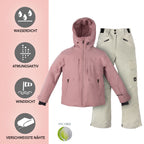 CMP Skianzug Damen altrosa graubeige Gr. XS-XL