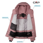 CMP Skianzug Damen altrosa graubeige Gr. XS-XL
