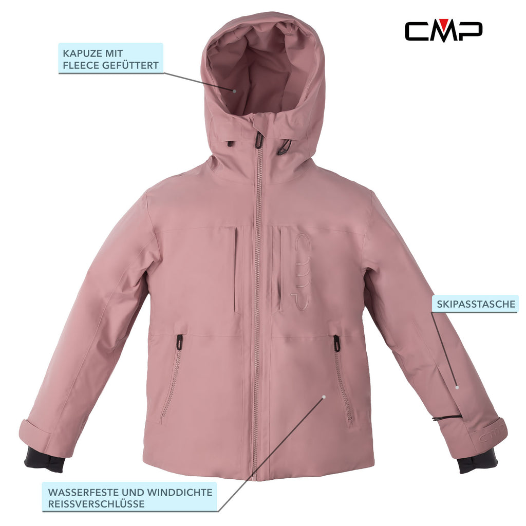 CMP Skianzug Damen altrosa graubeige Gr. XS-XL