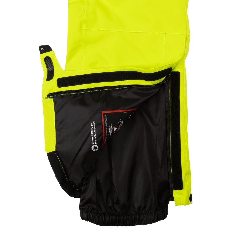 Skianzug Herren blau/limette Gr.S-4XL