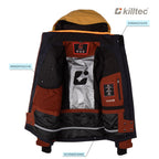 Skianzug Herren senfgelb Gr. S-4XL