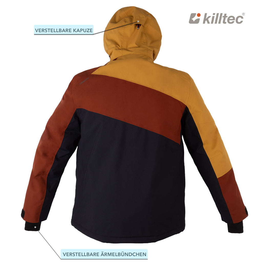 Skianzug Herren senfgelb Gr. S-4XL