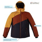 Skianzug Herren senfgelb Gr. S-4XL