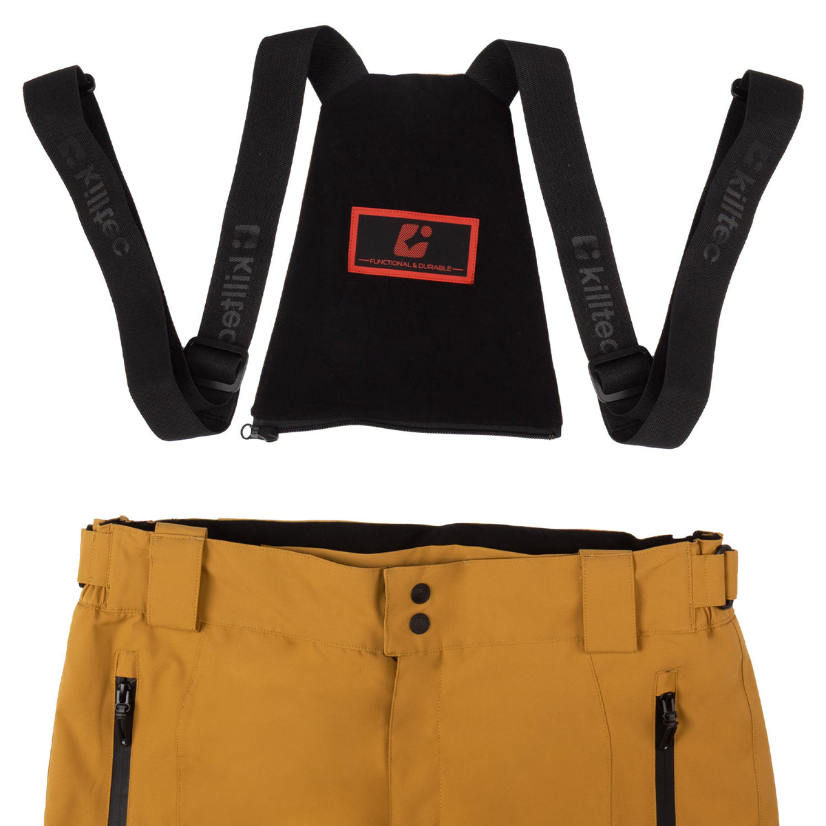 Skianzug Herren senfgelb Gr. S-4XL