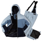 Skianzug Mädchen jeansblau Gr. 128-176
