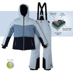 Skianzug Mädchen jeansblau Gr. 128-176