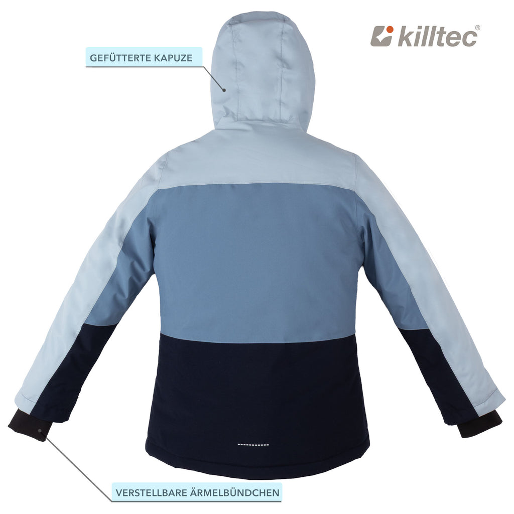 Skianzug Mädchen jeansblau Gr. 128-176