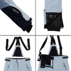Skianzug Mädchen jeansblau Gr. 128-176
