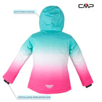 Skianzug Mädchen hellblau pink Gr. 116-176