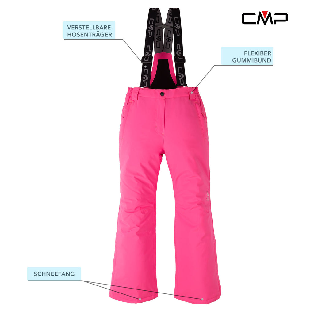Skianzug Mädchen hellblau pink Gr. 116-176