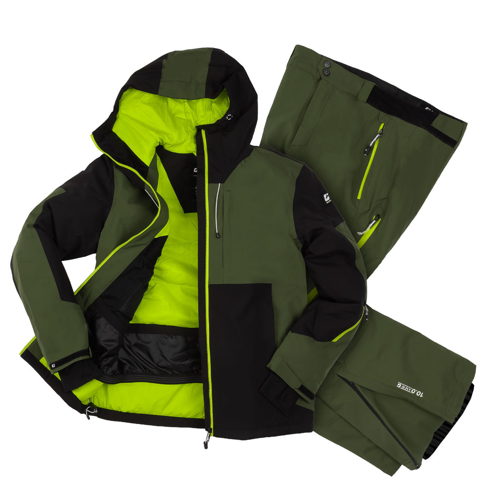 Skianzug Herren grün Gr. M-XXL
