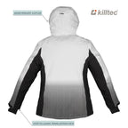 killtec Skianzug Damen rot/grau, Skijacke und Skihose im Set