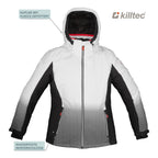 killtec Skianzug Damen rot/grau, Skijacke und Skihose im Set