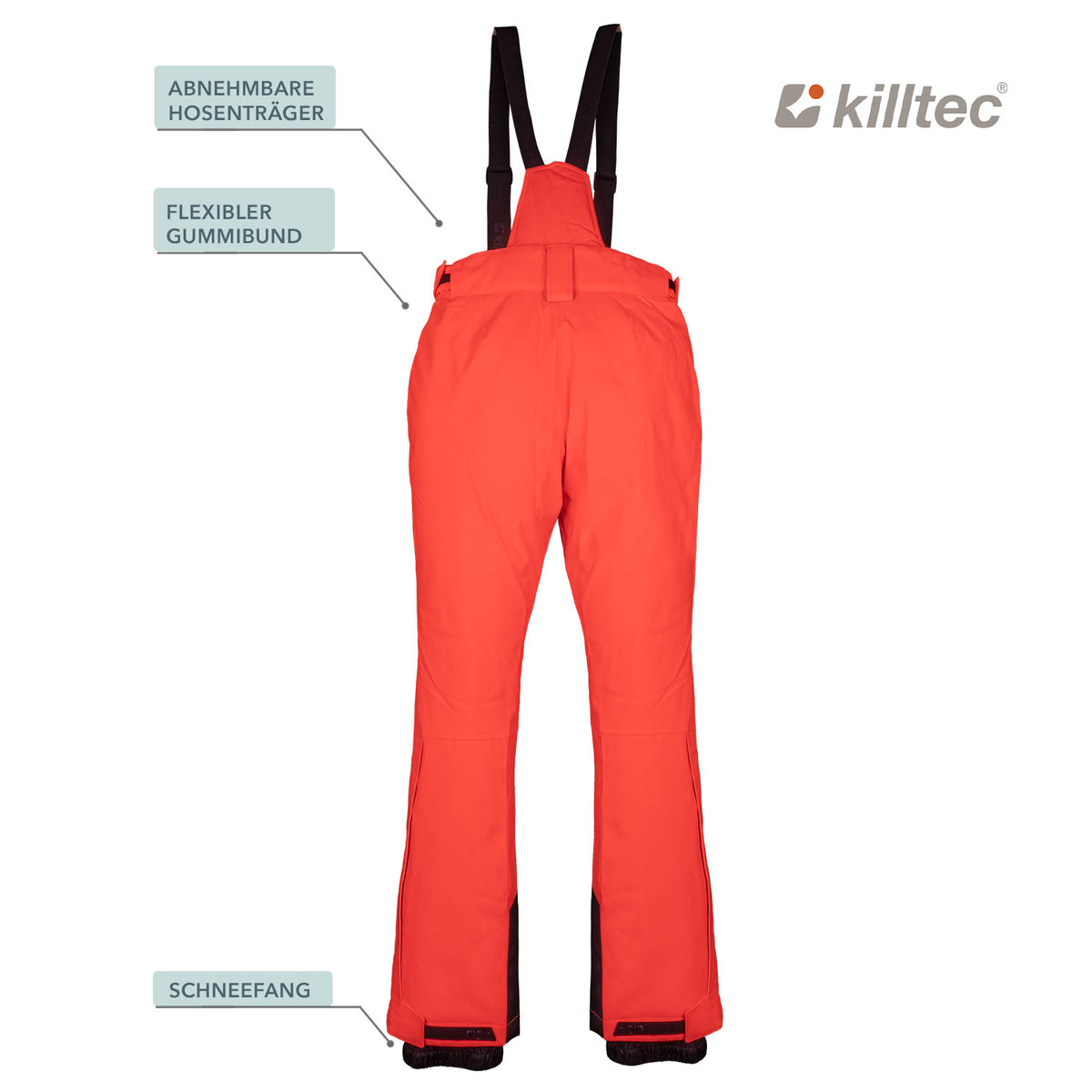 Skianzug Damen Skijacke blau + Skihose orange Gr. 36-50
