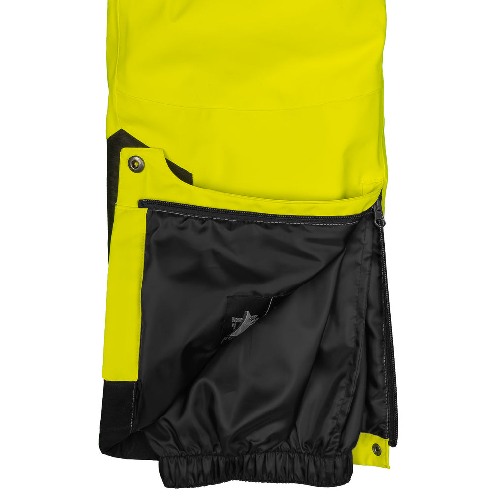 killtec Skianzug Jungen oliv/neongelb, Skijacke und Skihose im Set