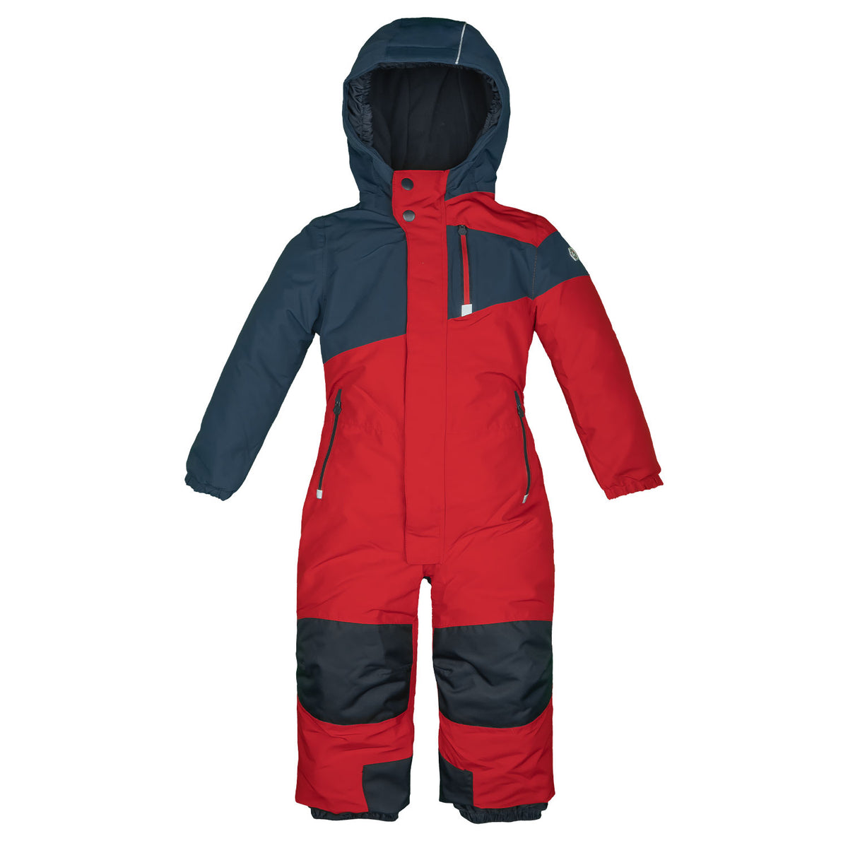 Kinder Skioverall dunkelrot/dunkelblau - Größenwahl (Gr. 92 - 128)