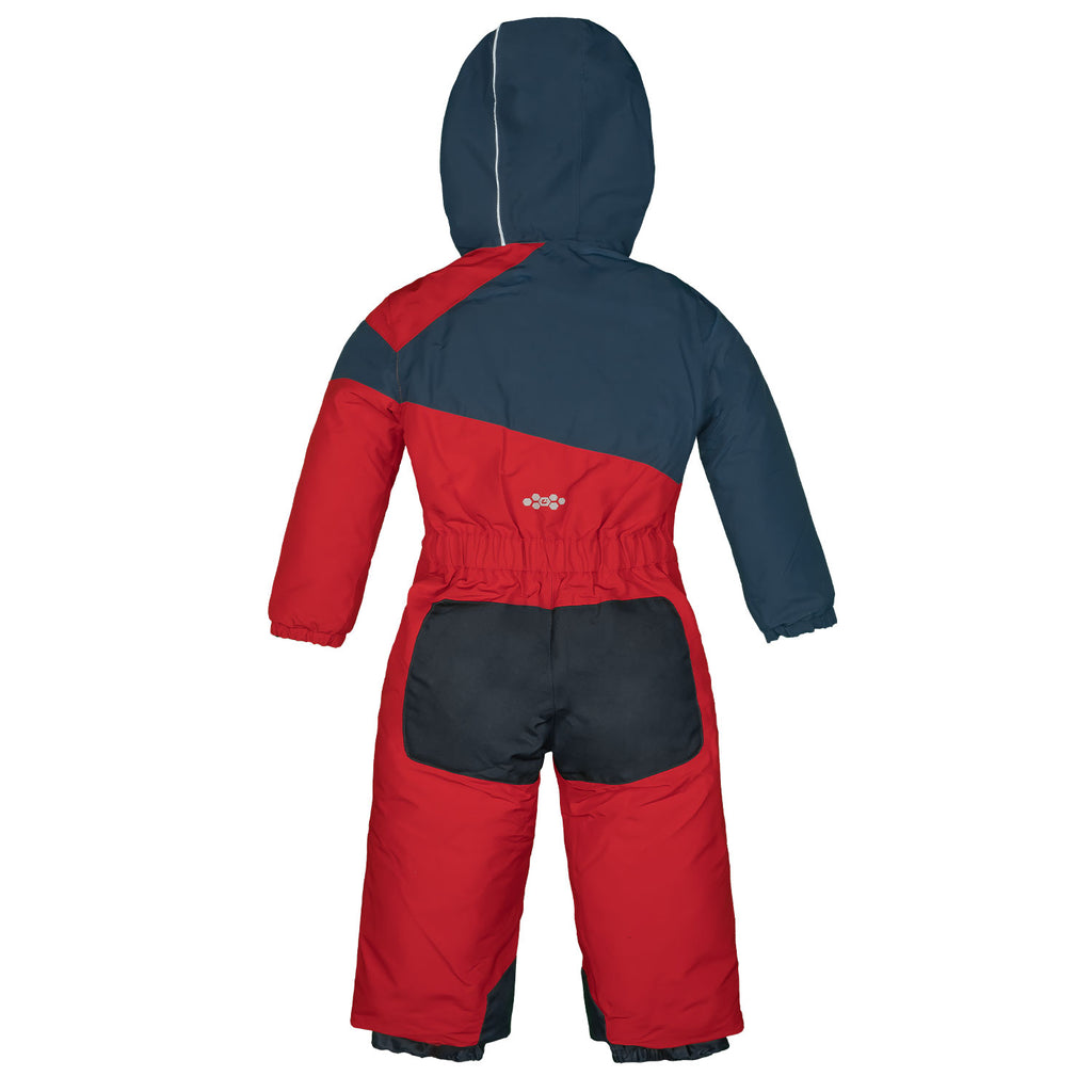 Kinder Skioverall dunkelrot/dunkelblau - Größenwahl (Gr. 92 - 128)