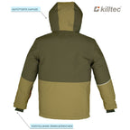 Skianzug Jungen Skijacke + Skihose oliv Gr. 128