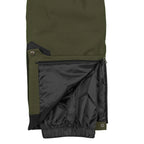 Skianzug Jungen Skijacke + Skihose oliv Gr. 128