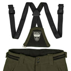 Skianzug Jungen Skijacke + Skihose oliv Gr. 128