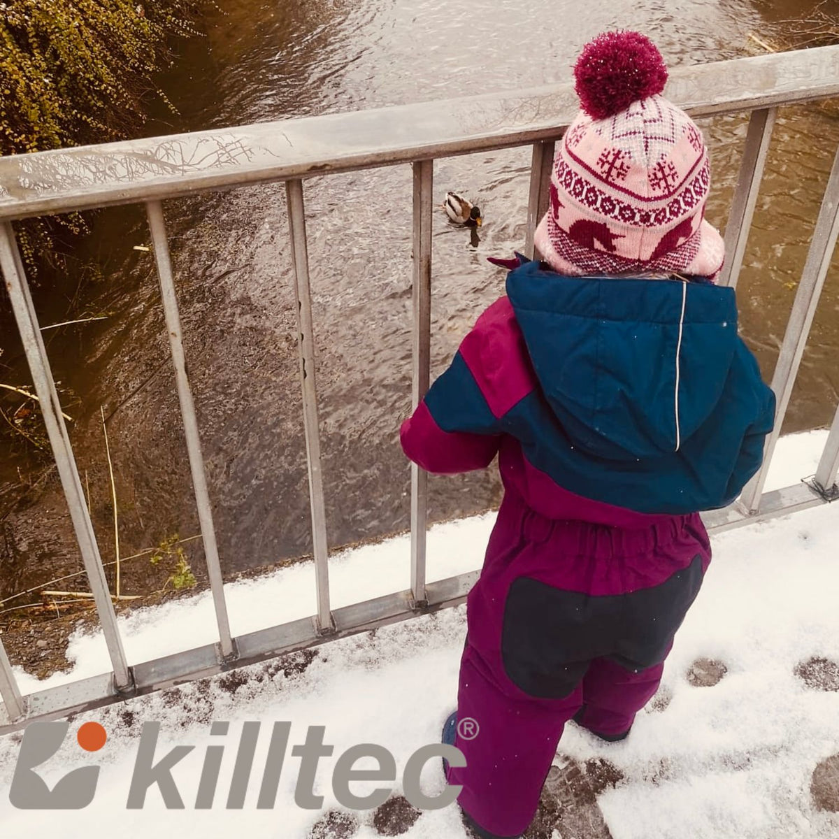 Kinder Skioverall orchidee/dunkelnavy Gr. 92-128